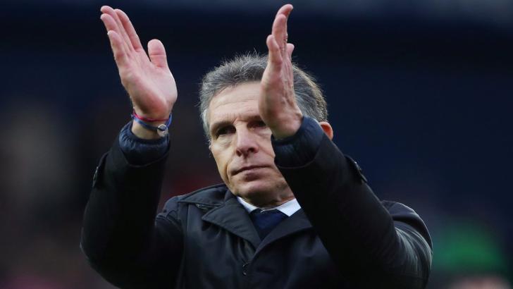 Leicester manager Claude Puel.